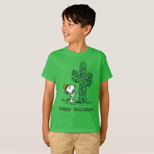 Erdnüsse | Kakteen Holiday T-Shirt (Vorne ganz)