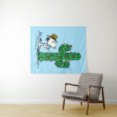 Erdnüsse | Kakteen Holiday Wandteppich (Beispiel (Horizontal))