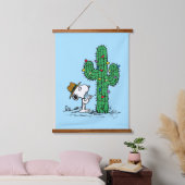 Erdnüsse | Kakteen Holiday Wandteppich Mit Holzrahmen (Schlafzimmer)