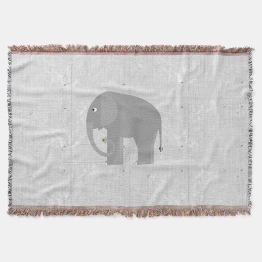 Erdnüsse-Keule Decke (Vorderseite)