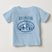 Erdnüsse | Killington Ski Resort Vermont Baby T-shirt (Vorderseite)