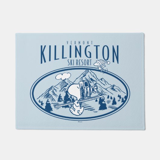 Erdnüsse | Killington Ski Resort Vermont Fußmatte (Vorderseite)