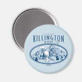 Erdnüsse | Killington Ski Resort Vermont Magnet (Vorderseite/Rückseite)