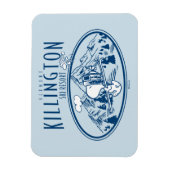 Erdnüsse | Killington Ski Resort Vermont Magnet (Vertikal)