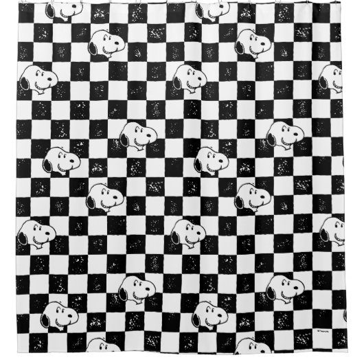 Erdnüsse | Kontrollflagge Duschvorhang (Vorderseite)