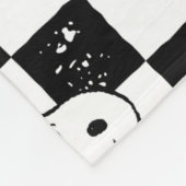 Erdnüsse | Kontrollflagge Fleecedecke (Ecke)