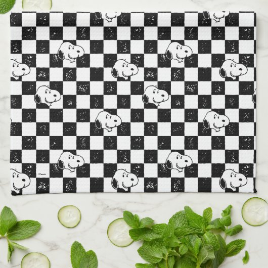 Erdnüsse | Kontrollflagge Geschirrtuch (Gefaltet)