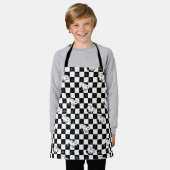 Erdnüsse | Kontrollflagge Schürze (Getragen)