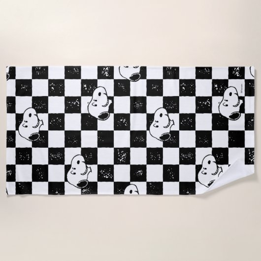 Erdnüsse | Kontrollflagge Strandtuch (Vorderseite)