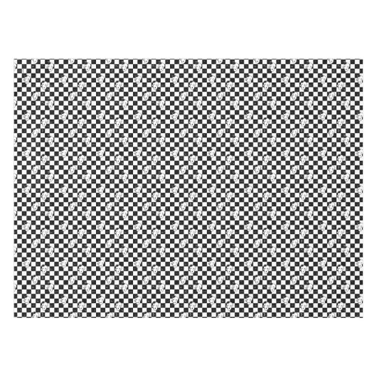 Erdnüsse | Kontrollflagge Tischdecke (Vorderseite (Horizontal))