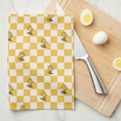 Erdnüsse | Kontrollierte Holzflagge Geschirrtuch (Viertel Falte)