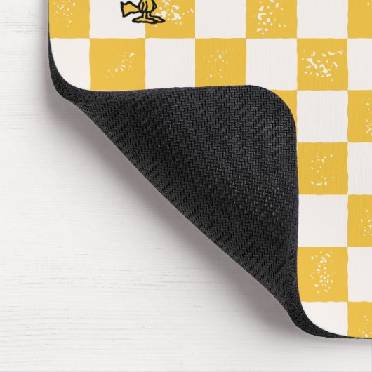 Erdnüsse | Kontrollierte Holzflagge Mousepad (Ecke)