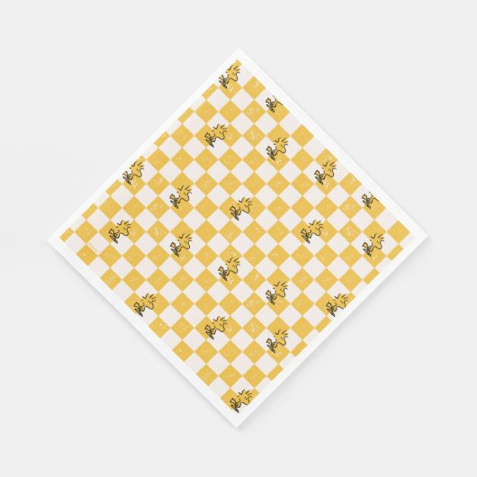 Erdnüsse | Kontrollierte Holzflagge Serviette (Ecke)