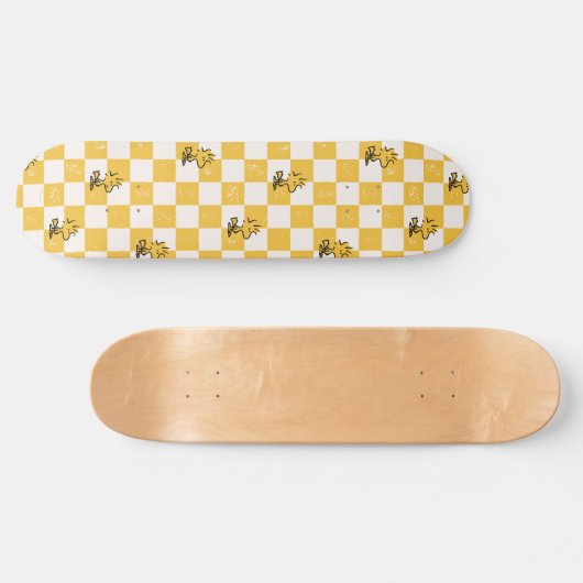 Erdnüsse | Kontrollierte Holzflagge Skateboard (Horizontal)