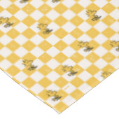 Erdnüsse | Kontrollierte Holzflagge Tischdecke (Schrägansicht)