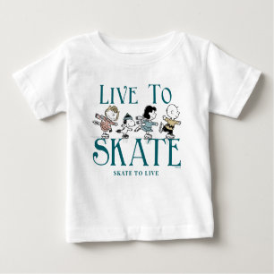 Erdnüsse   Leben in Skate Baby T-shirt