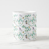 Erdnüsse | Leuchtendes Weihnachtsmuster für die Li Jumbo-Tasse (Vorderseite)