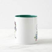 Erdnüsse | Leuchtendes Weihnachtsmuster für die Li Tasse (Zentrum)