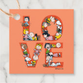 Erdnüsse - LIEBE Geschenkanhänger (Vorderseite)