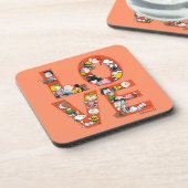 Erdnüsse - LIEBE Getränkeuntersetzer (Linke Seite)