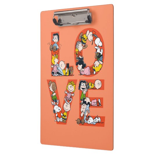 Erdnüsse - LIEBE Klemmbrett (Links)