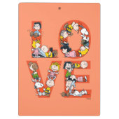 Erdnüsse - LIEBE Klemmbrett (Rückseite)