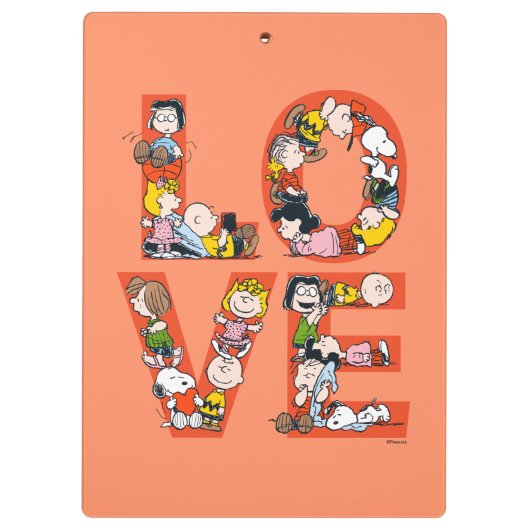 Erdnüsse - LIEBE Klemmbrett (Rückseite)