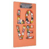 Erdnüsse - LIEBE Klemmbrett (Rechts)