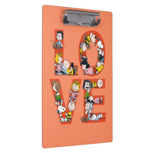 Erdnüsse - LIEBE Klemmbrett (Rechts)