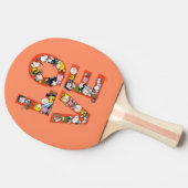 Erdnüsse - LIEBE Tischtennis Schläger (Seitenansicht)