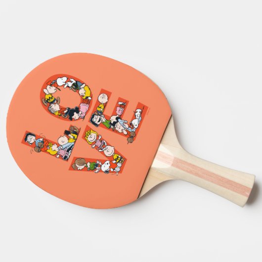 Erdnüsse - LIEBE Tischtennis Schläger (Seitenansicht)