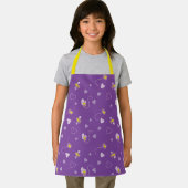 Erdnüsse | Lila Holzherz Schürze (Insitu)