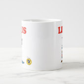 Erdnüsse | Linus Blanket Smile Jumbo-Tasse (Vorderseite)