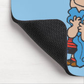 Erdnüsse | Linus Blanket Smile Mousepad (Ecke)