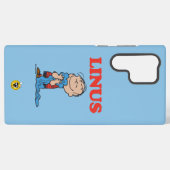 Erdnüsse | Linus Blanket Smile Samsung Galaxy Hülle (Rückseite (Horizontal))