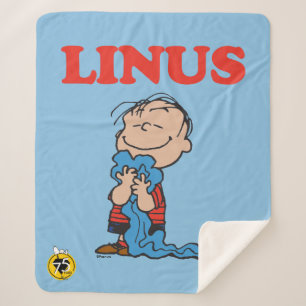 Erdnüsse Linus Blanket Smile Sherpadecke