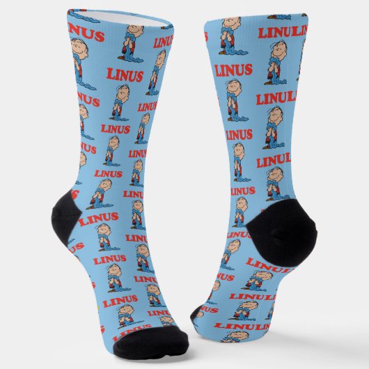 Erdnüsse | Linus Blanket Smile Socken (Gewinkelt)