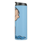 Erdnüsse | Linus Blanket Smile Thermosbecher (Nach rechts gedreht)