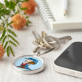 Erdnüsse | Linus in seinem Baseballgestänge Schlüsselanhänger (Seite)