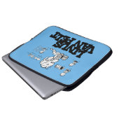 Erdnüsse | Linus Laptopschutzhülle (Vorne Knopf)