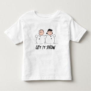 Erdnüsse   Linus & Lucy Snowmen Kleinkind T-shirt