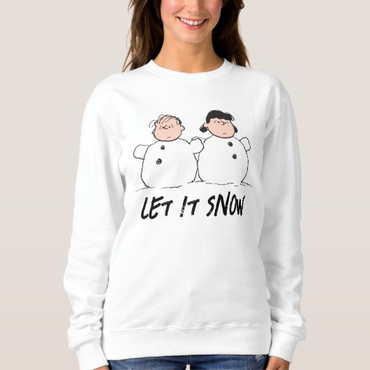 Erdnüsse | Linus & Lucy Snowmen Sweatshirt (Vorderseite)