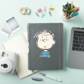 Erdnüsse | Linus Portrait Aufkleber (iPad Hülle)