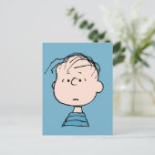 Erdnüsse | Linus Portrait Postkarte (Stehend Vorderseite)