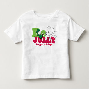 Erdnüsse   Linus & Snoopy Be Jolly Kleinkind T-shirt