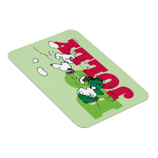 Erdnüsse | Linus & Snoopy Be Jolly Magnet (Rechte Seite)
