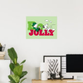 Erdnüsse | Linus & Snoopy Be Jolly Poster (Heimbüro)