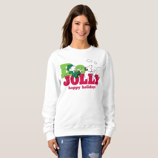 Erdnüsse | Linus & Snoopy Be Jolly Sweatshirt (Vorne ganz)