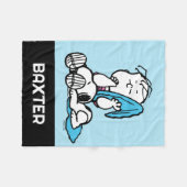 Erdnüsse | Linus & Snoopy Fleecedecke (Vorderseite (Horizontal))