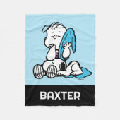 Erdnüsse | Linus & Snoopy Fleecedecke (Vorderseite)